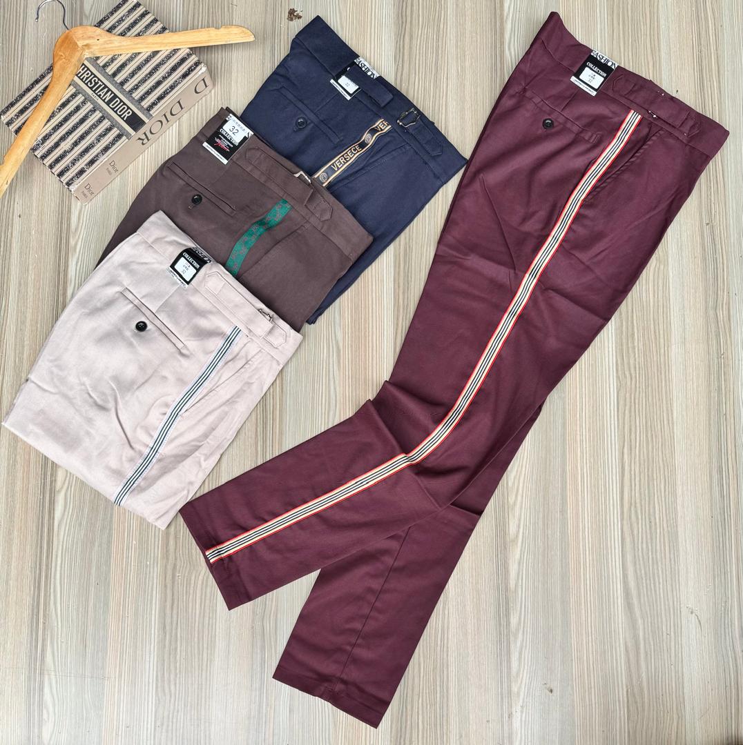 Beltless stretcher men's trousers 